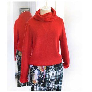 [ J.CREW ] Red Knit Turtleneck